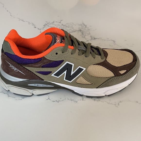 New Balance 990v3 Khaki Orange by Teddy Santis - Picture 10 of 10